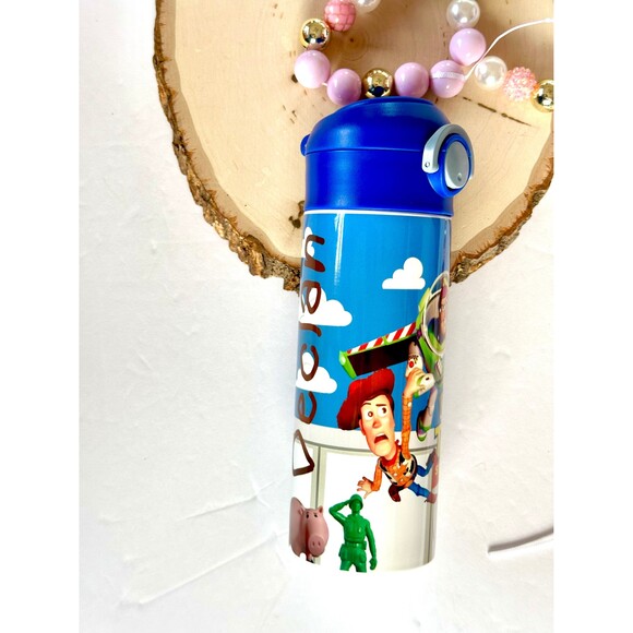 Storytelling Toys Sublimation Reusable Tumbler, Toddler Sippy Cup with Straw - Picture 7 of 10